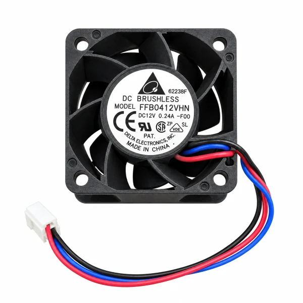 Dc Fan – Delta FFB0412VHN DC Fan 12V 0.24A 40x40x28mm ( USED LIKE NEW )