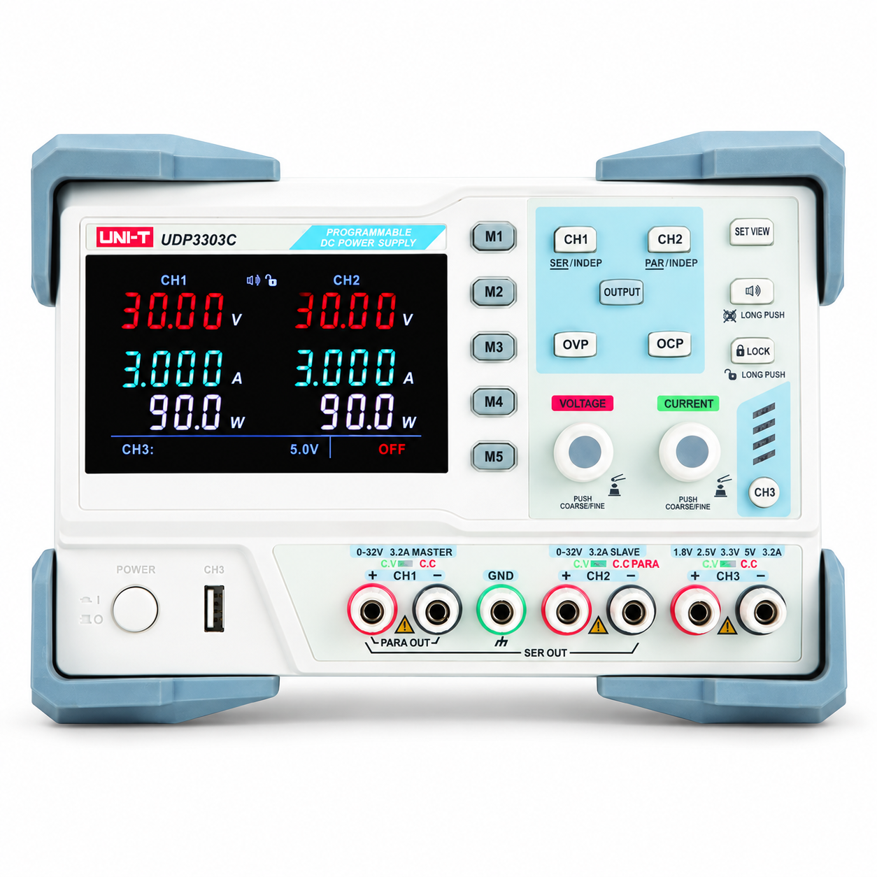 UNI-T UDP3303C Programmable DC Power Supply UNI-T UDP3303C Programmable DC Power Supply - Image 1